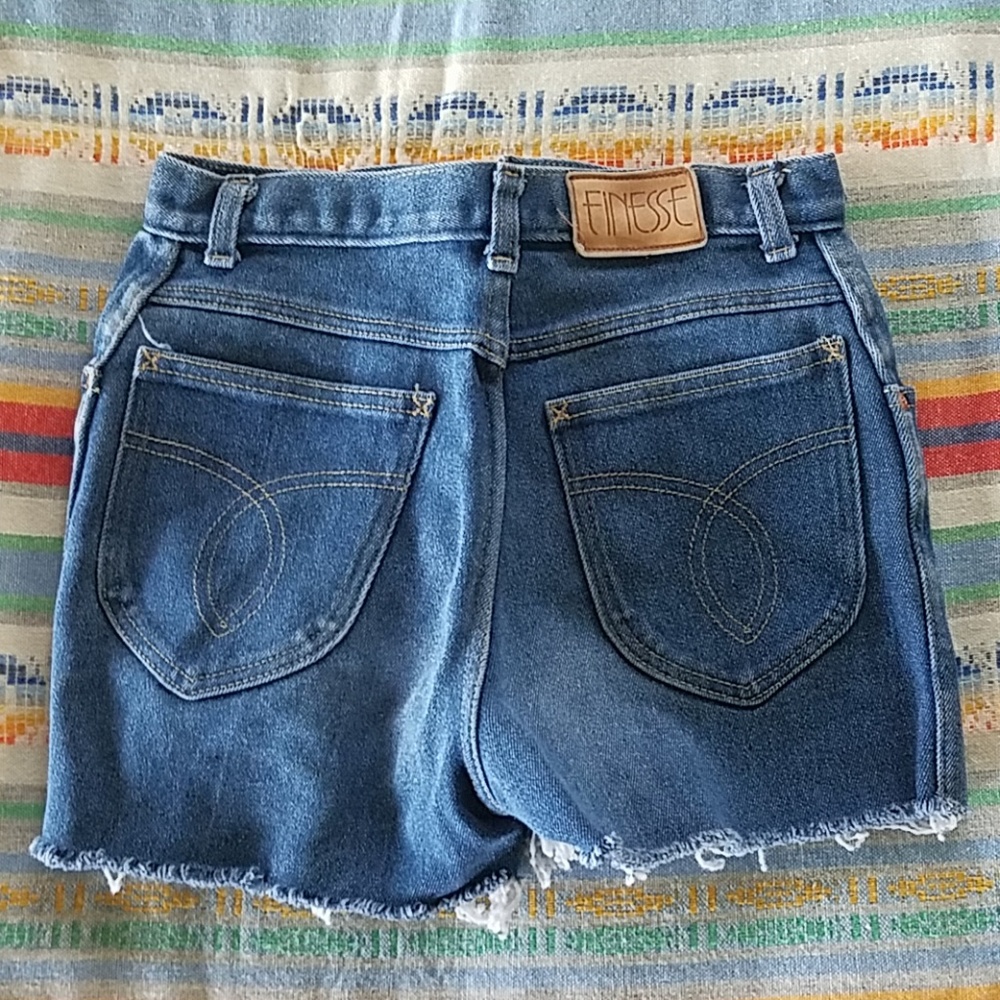 1970's Vintage Denim Cutoffs